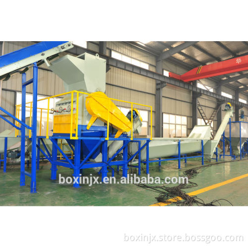 100kg/h Bottle Flakes Recycling Line